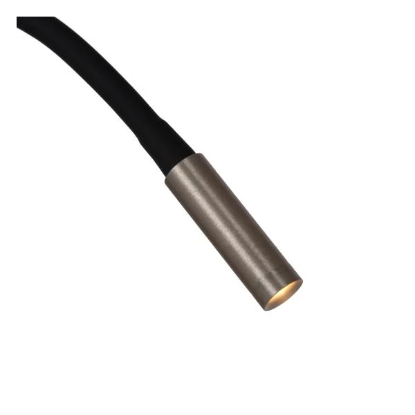 Lucide Premium ASJA - Foco de pared / Lámpara de pared Recargable - Batería/acumulador - LED 3 StepDim - 1x3W 2700K - Hierro gris - detalle 1